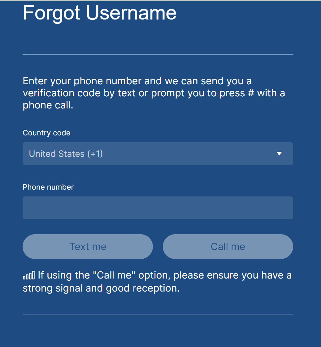 EAGLE ID™ Username FirstAm IgniteRE